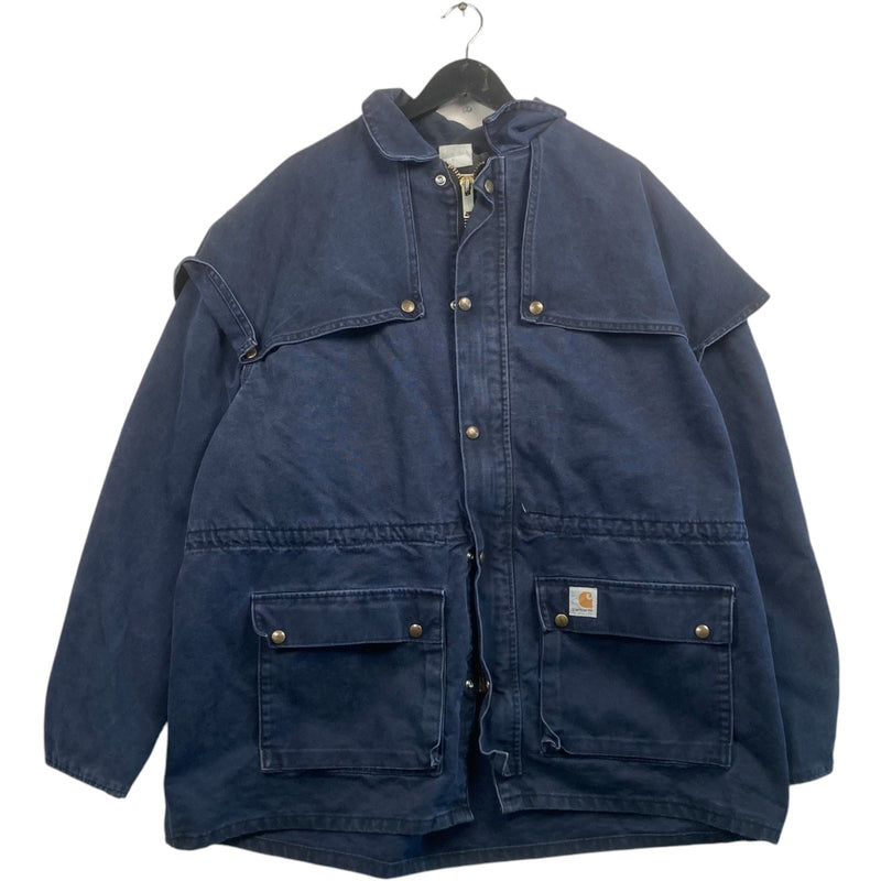 Vintage Carhartt Duster Chore Workwear Jacket