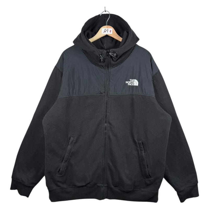 Vintage The North Face Reversible Fleece Hooded Jacket