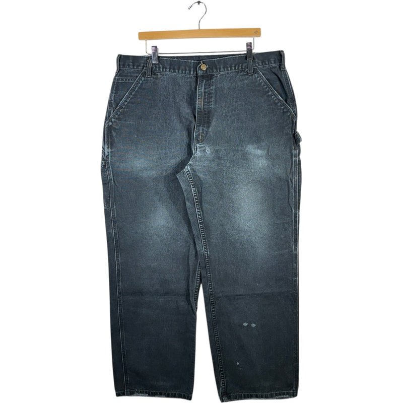 Vintage Carhartt Wide Leg Denim Carpenter Jeans 38 x 29