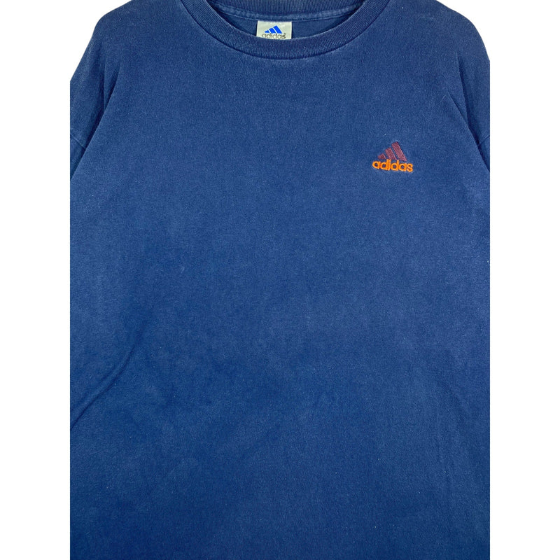 Vintage Adidas Solid Long Sleeve T-shirt