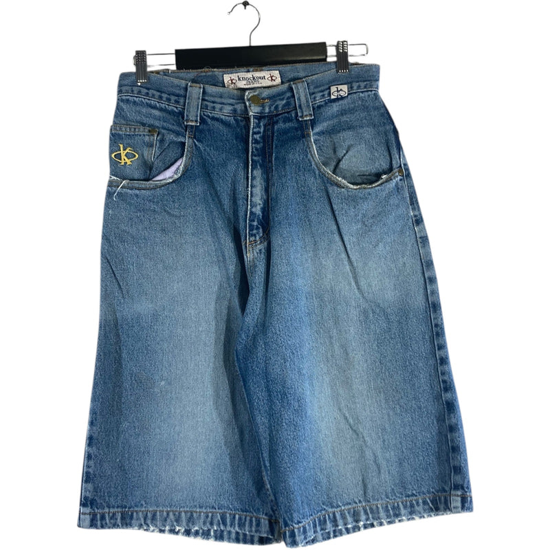 Vintage Knockout Bermuda Denim Shorts 30