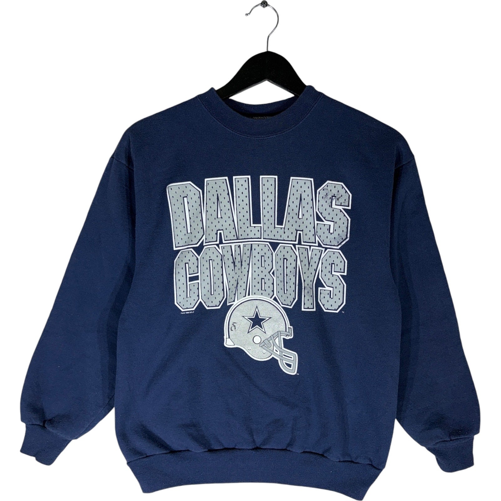 Vintage Dallas Cowboys NFL Spellout Crewneck 1996