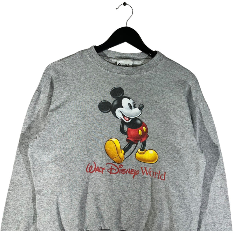 Vintage Youth Walt Disney World Mickey Mouse Crewneck