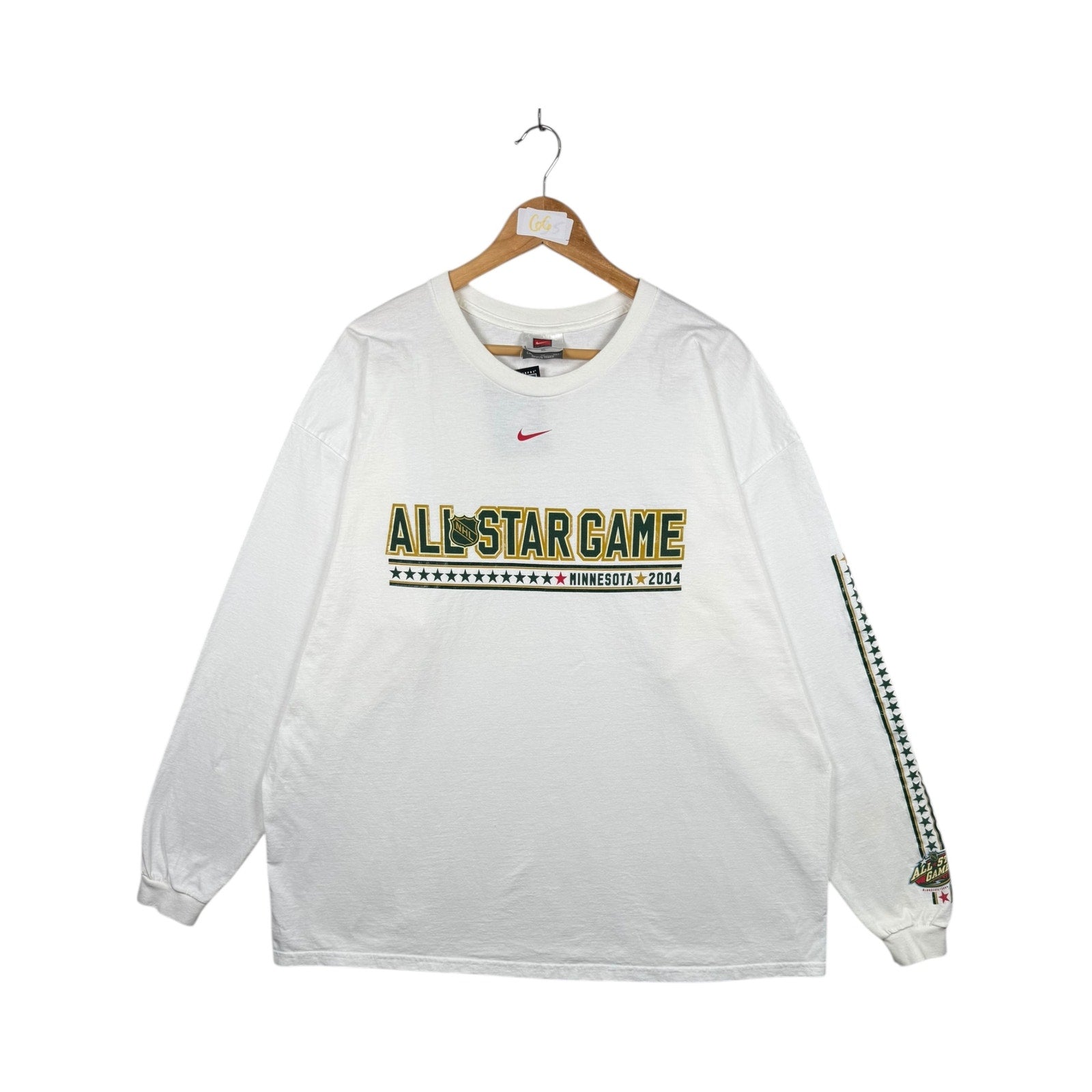 Vintage Nike All-Star Game Minnesota NHL Long Sleeve T-Shirt