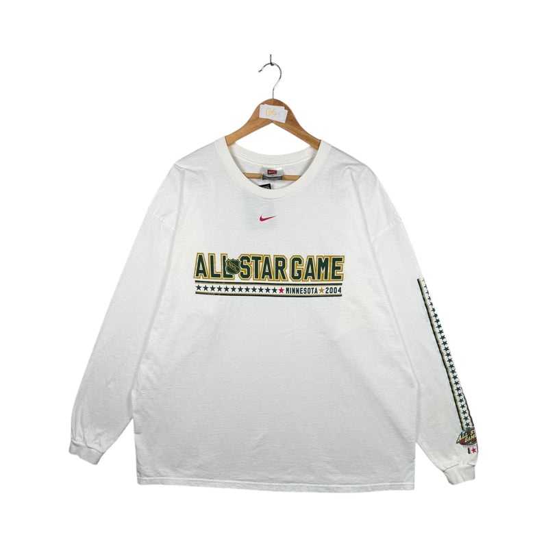 Vintage Nike All-Star Game Minnesota NHL Long Sleeve T-Shirt