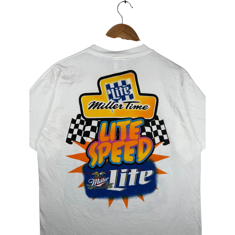 Vintage NASCAR Miller Time Triple Threat T-Shirt