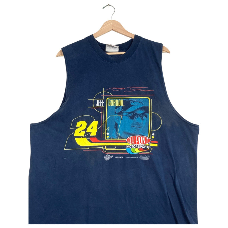 Vintage Jeff Gourdon Racer Tank Top