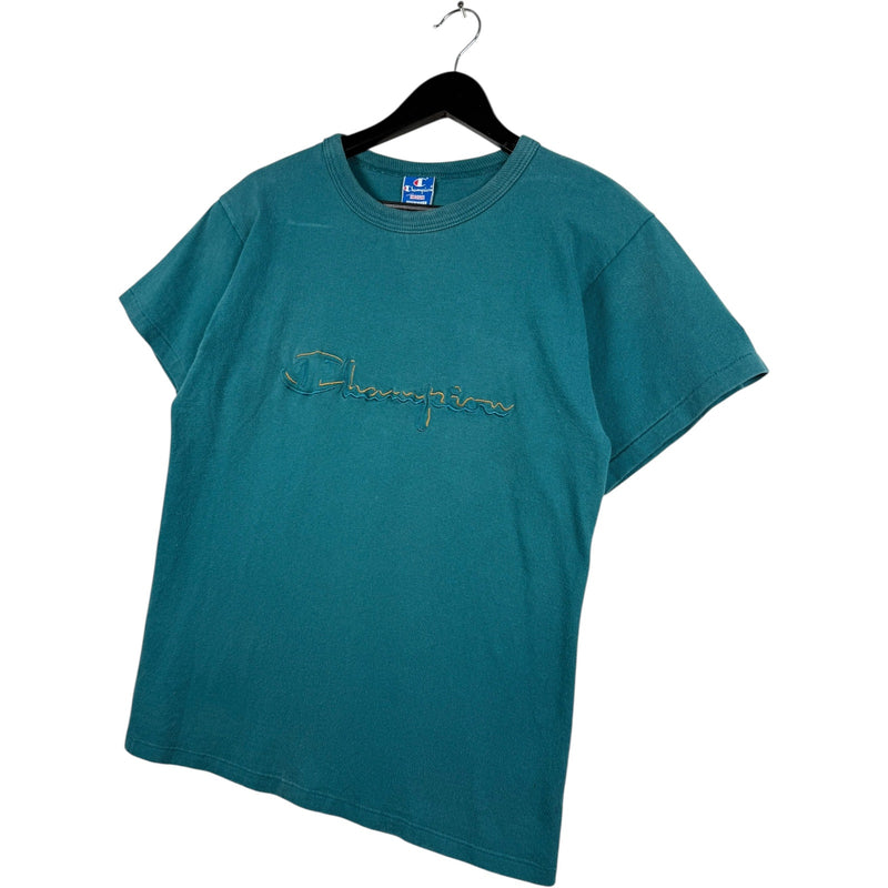 Vintage Champion Embroidered Spellout T-Shirt