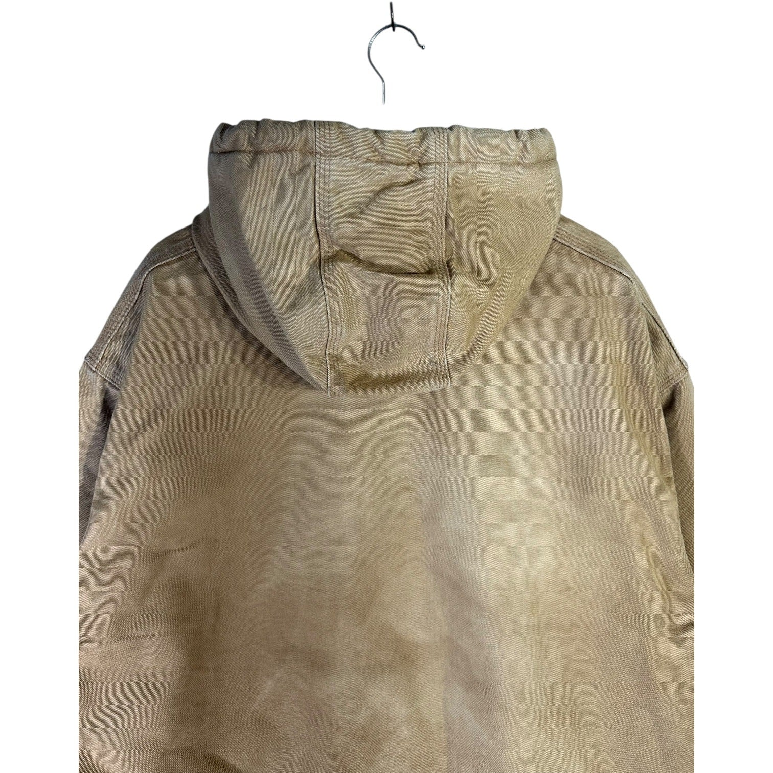 Vintage Carhartt Flannel-Lined Hooded Workwear Jacket