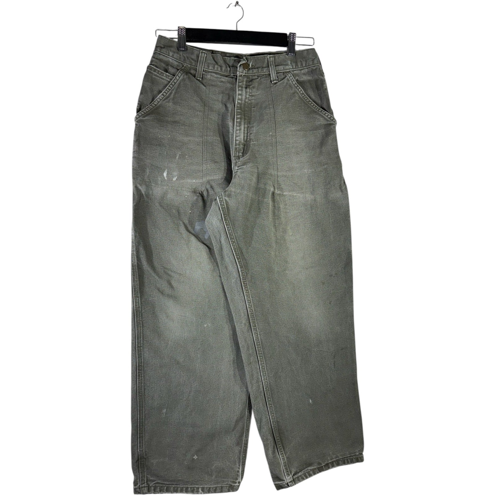 Vintage Carhartt Straight Leg Carpenter Pants 30x29