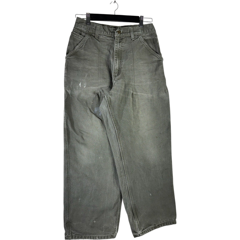 Vintage Carhartt Straight Leg Carpenter Pants 30x29