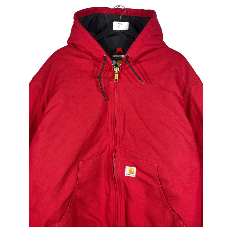 Vintage Carhartt Full Zip Workwear Hoodie Jacket