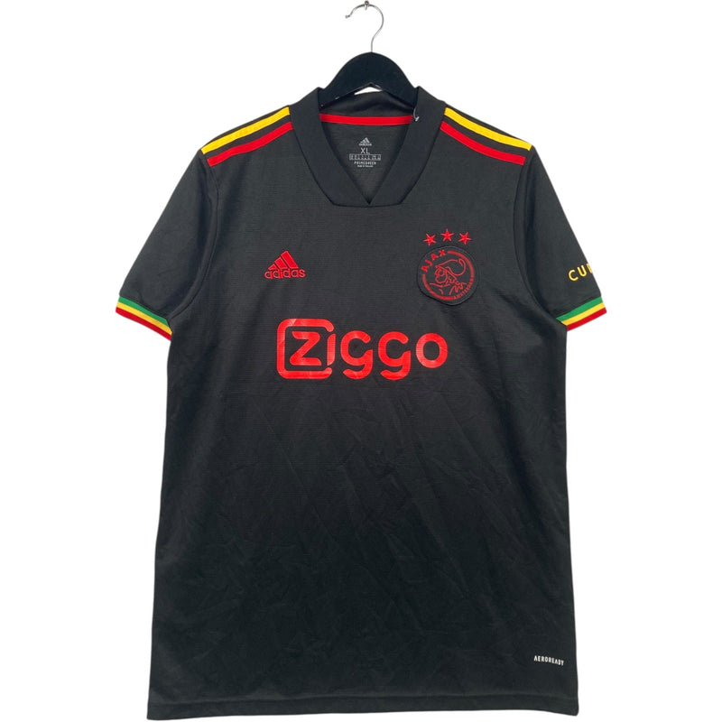 Vintage Adidas Ziggo Rasta Soccer Jersey
