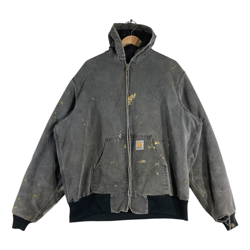 Vintage Carhartt Hooded Full Zip Work Jacket