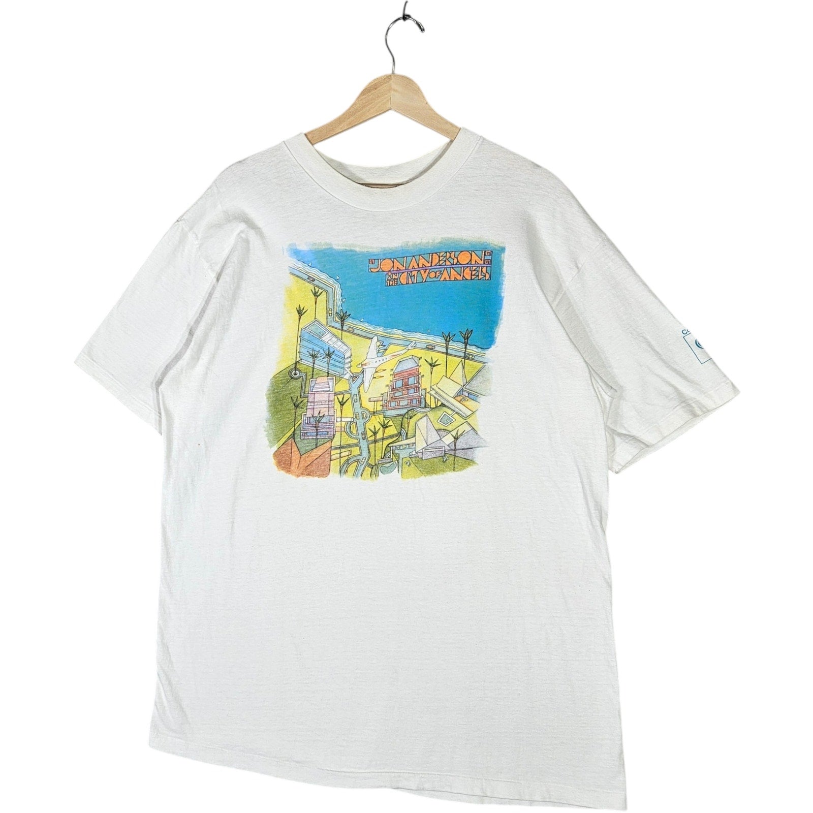 Vintage Jon Anderson In the City of Angels Band T-Shirt