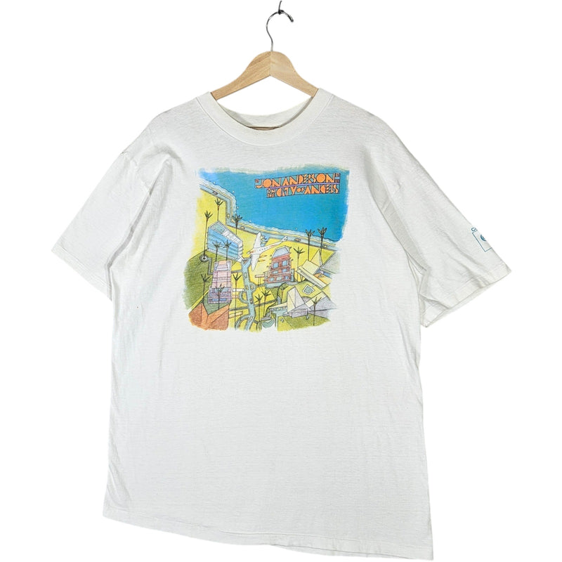 Vintage Jon Anderson In the City of Angels Band T-Shirt