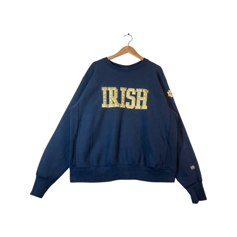 Vintage Notre Dame University Irish Sweater Crewneck