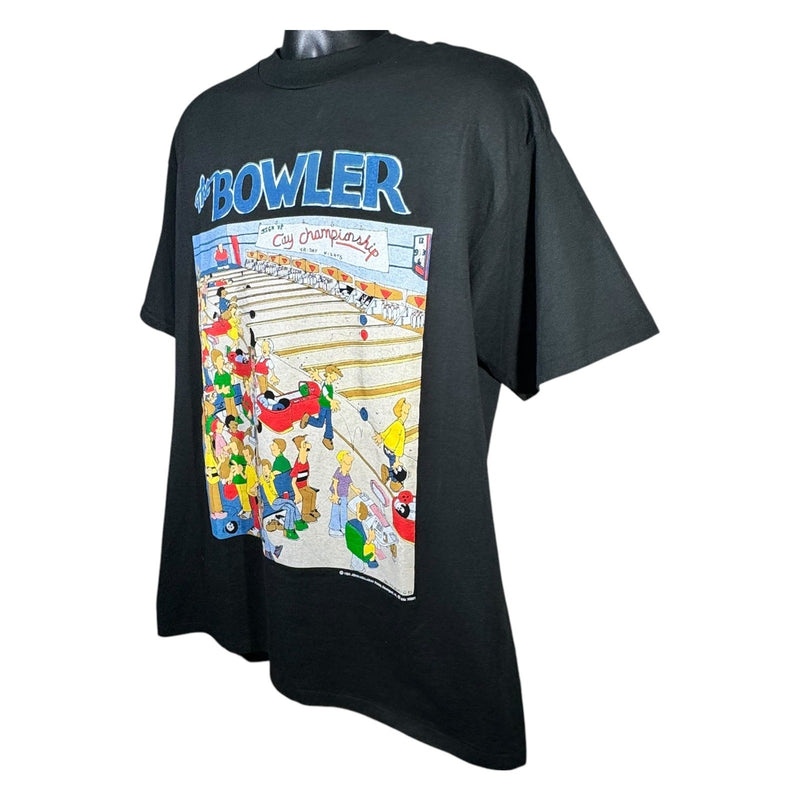 Vintage "The Bowler" Art Tee 1991