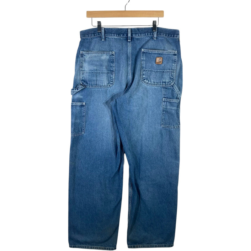 Vintage Carhartt Dungaree Fit Denim Carpenter Pants 38x32