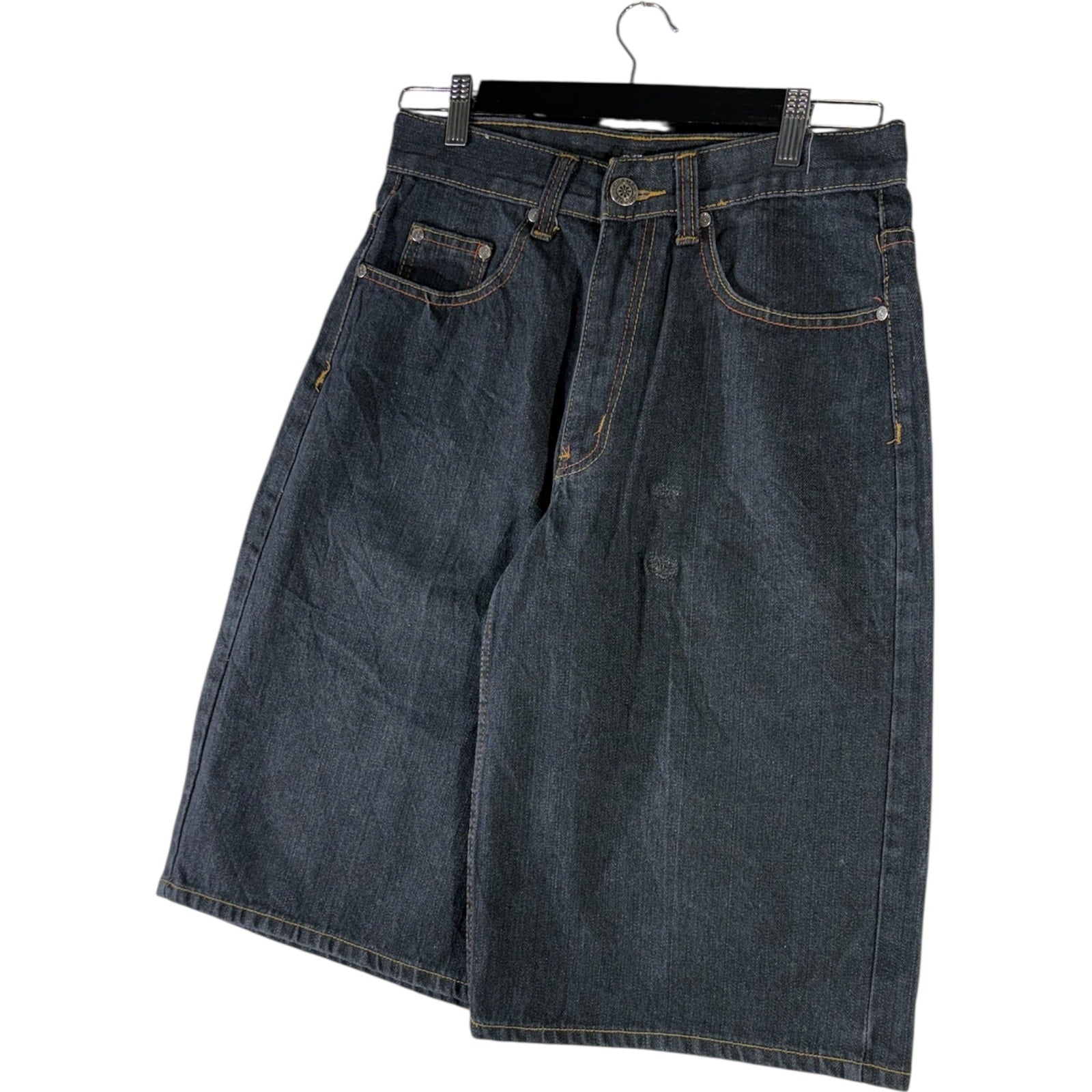 Vintage Chams Bermuda Utility Denim Shorts 30
