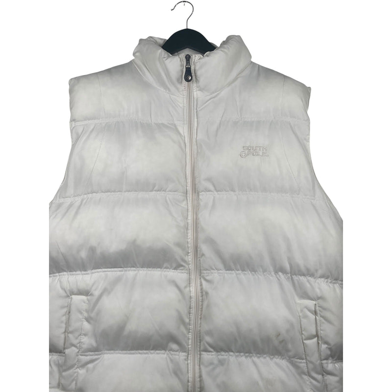 Vintage Southpole Mini Spell Out Puffer Vest