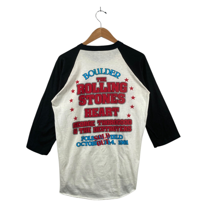 Vintage The Rolling Stones Boulder Raglan Baseball T-Shirt