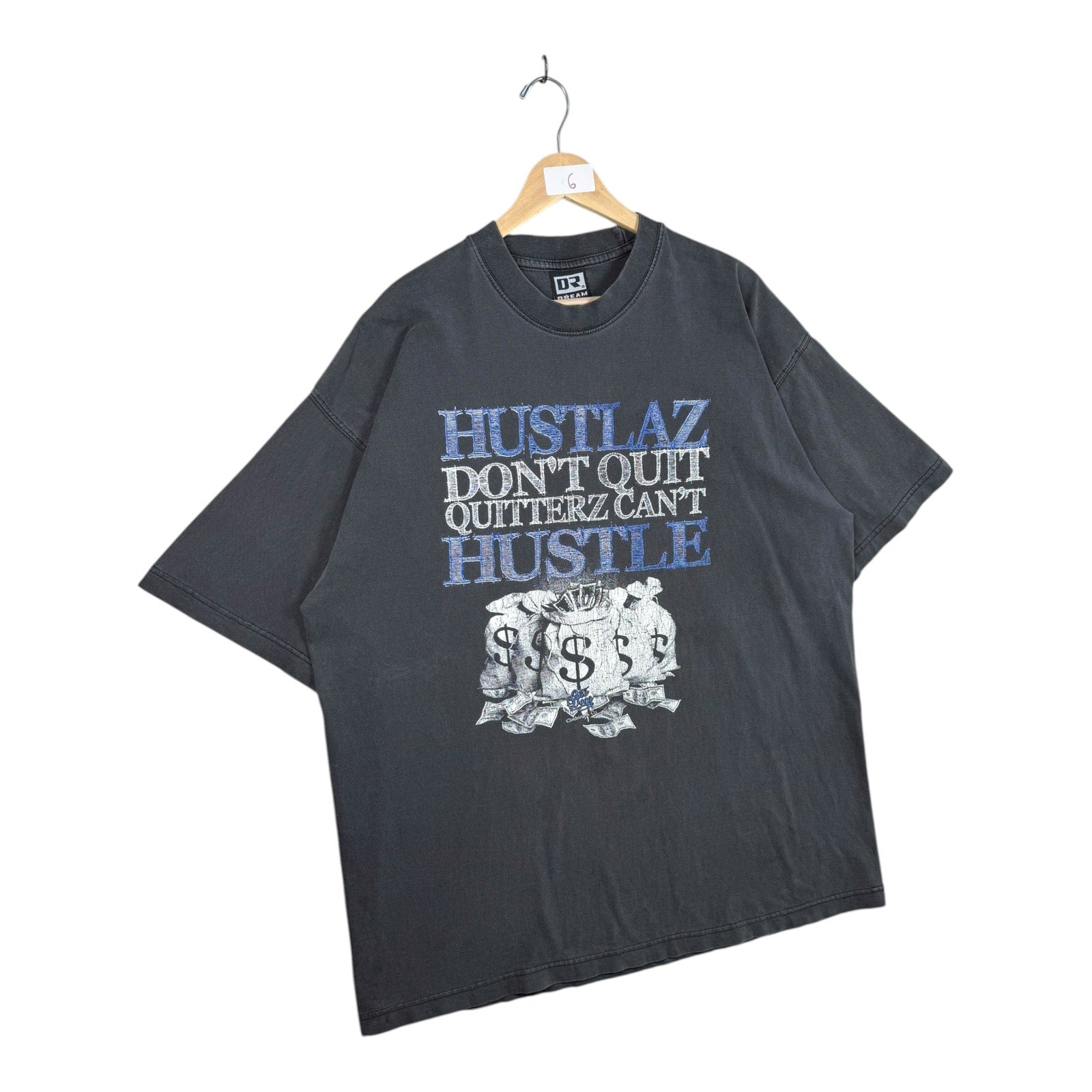 Vintage Hustlaz Don’t Quit Quitterz Can’t Hustle T-Shirt