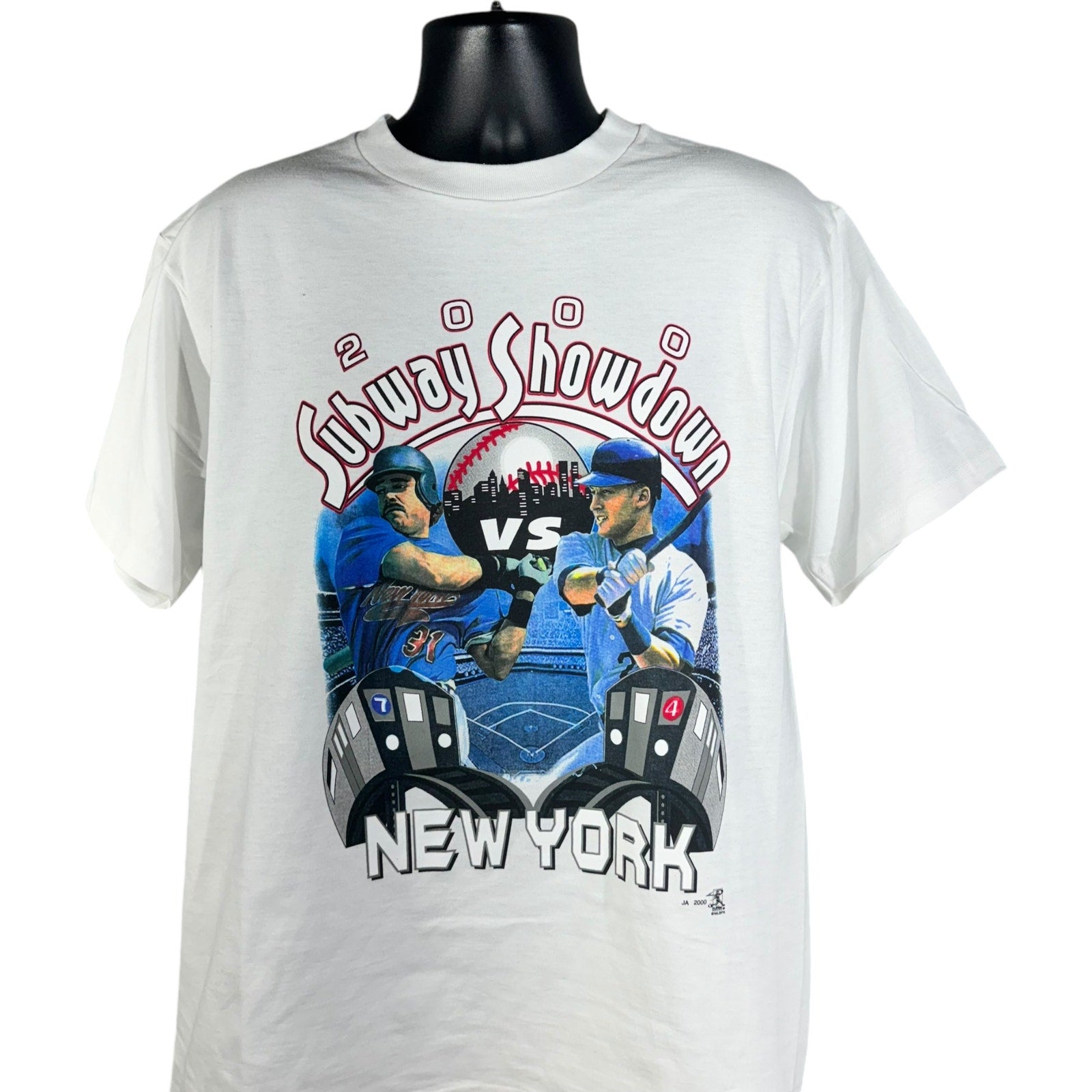 Vintage NY Yankees vs. NY Mets "Subway Showdown" MLB Tee 90s