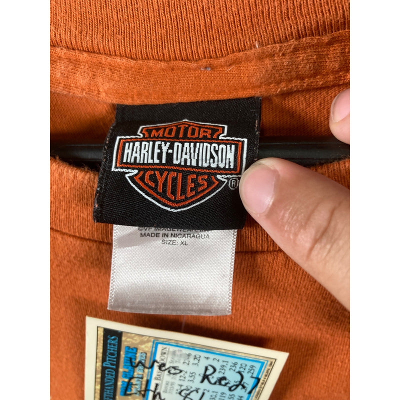 Vintage Harley Davidson Gruene Texas Long Sleeve T-Shirt