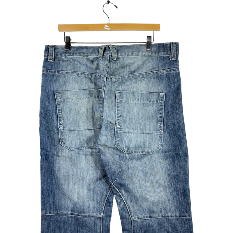 Vintage Y2K Straight Leg Denim Jeans 35 x 32
