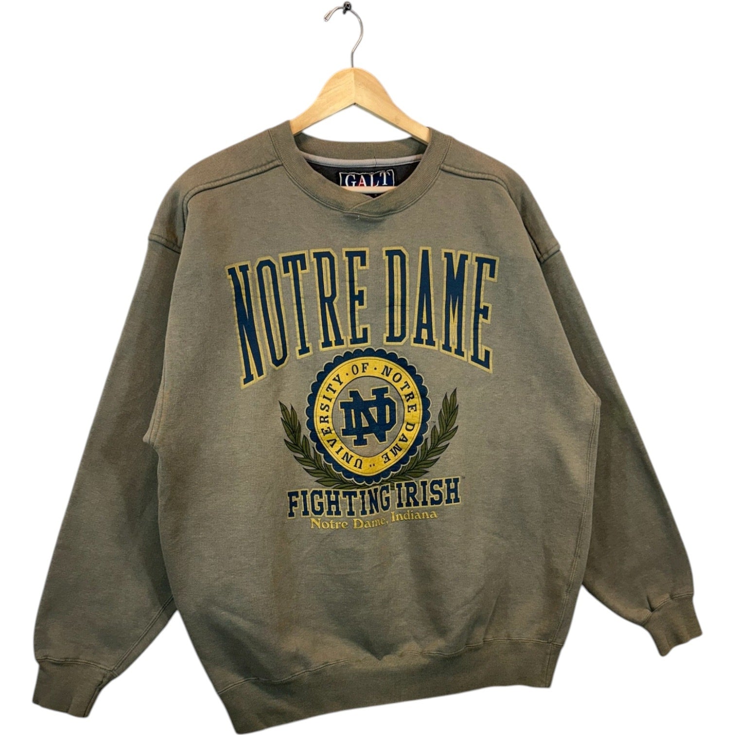 Vintage University Of Notre Dame Fighting Irish Crewneck