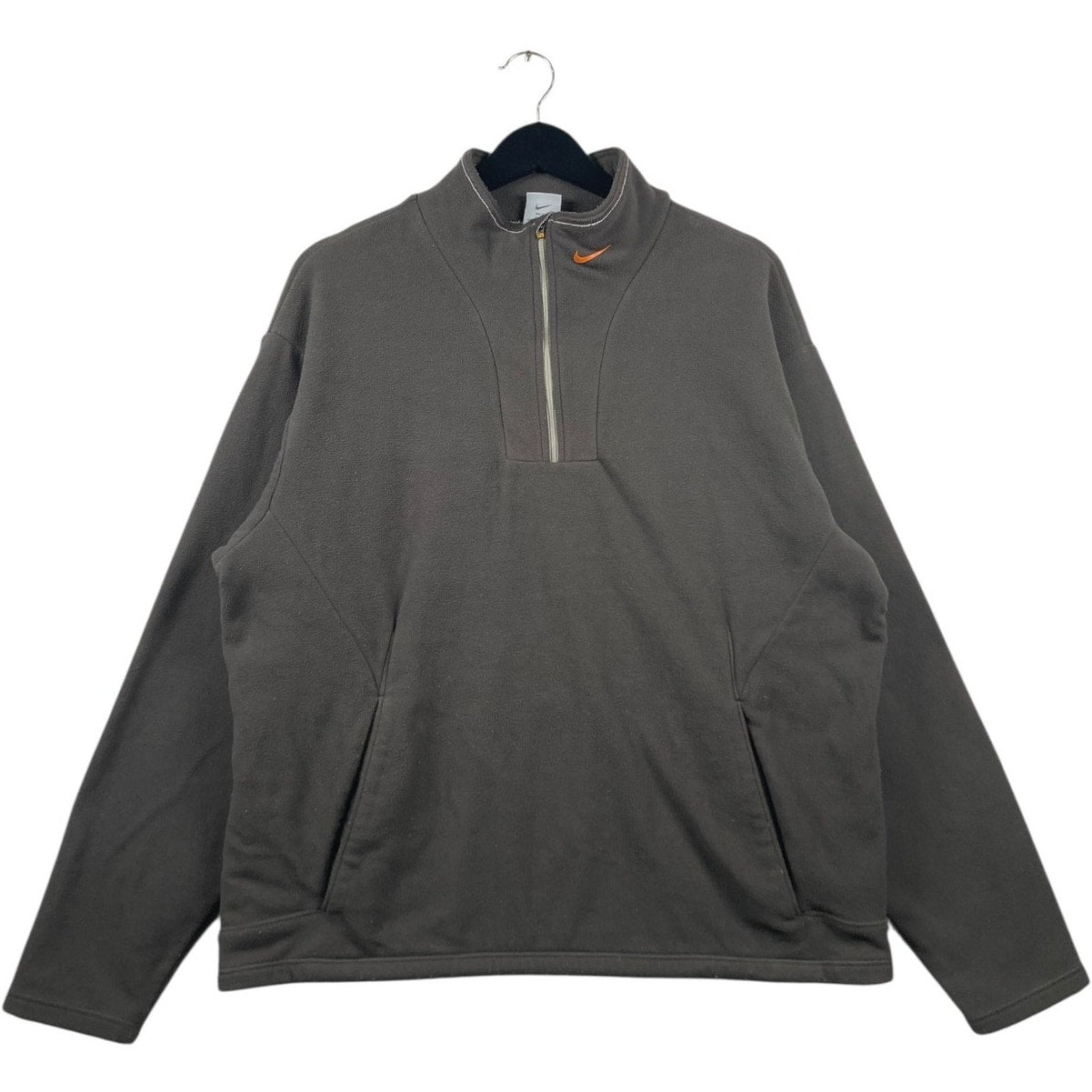 Vintage Nike Swoosh Logo 1/4 Zip Sweatshirt