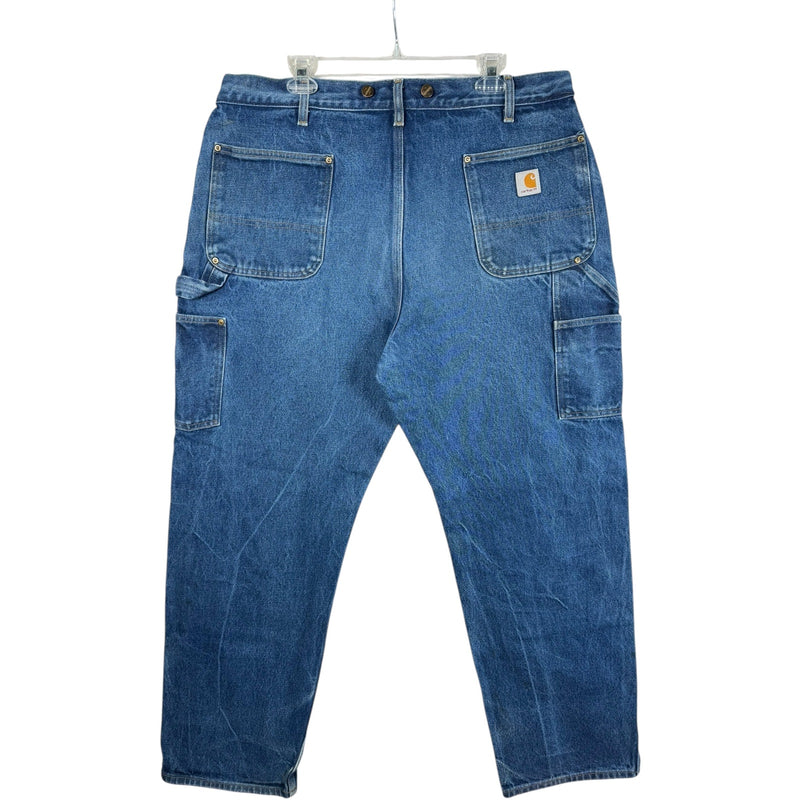 Vintage Carhartt Double Knee Carpenter Denim Pants 40