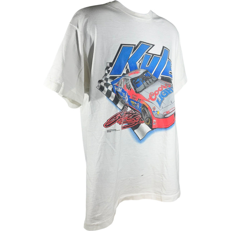 Vintage NASCAR Kyle Petty Coors Light Racing Tee 1995