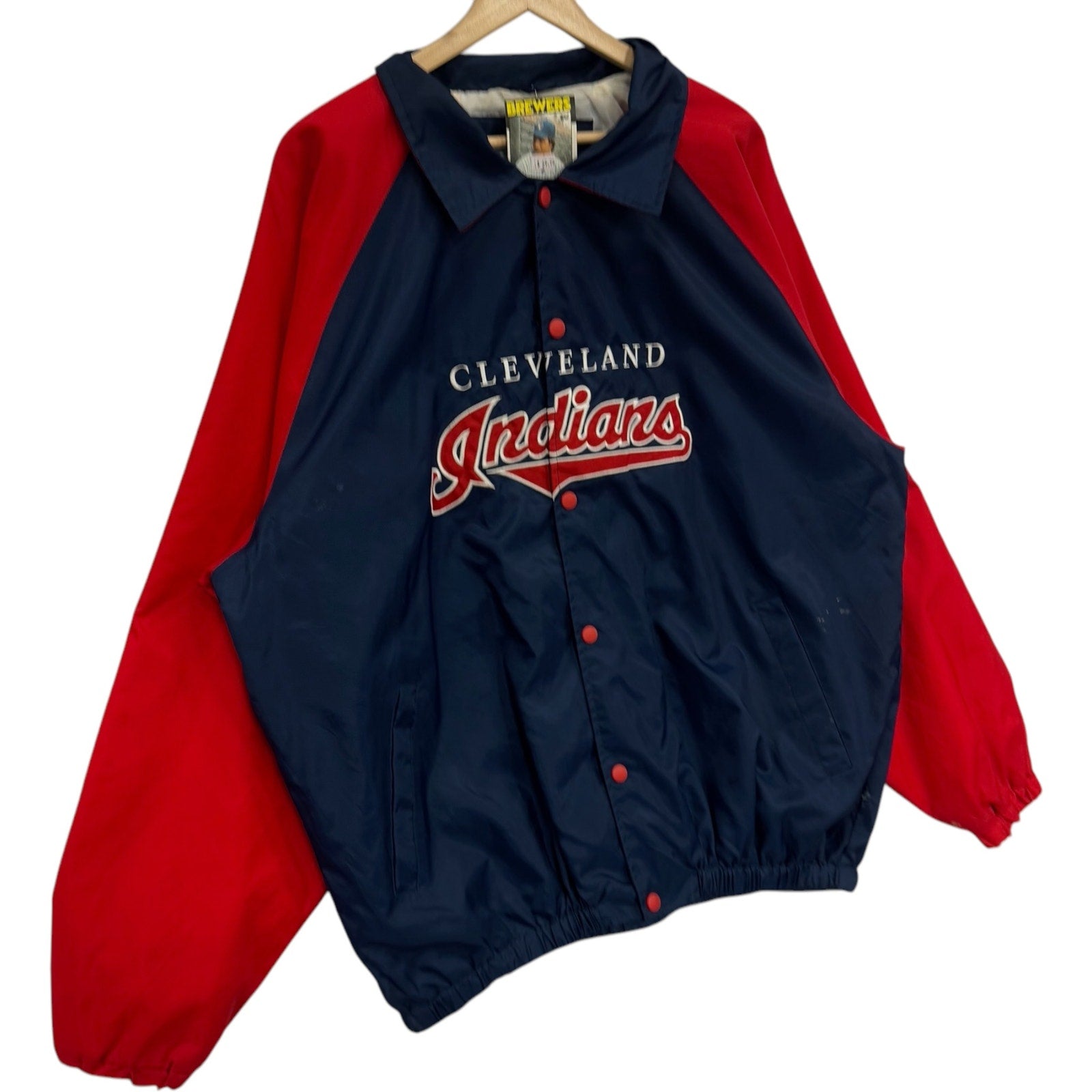 Vintage Cleveland Indians MLB Windbreaker