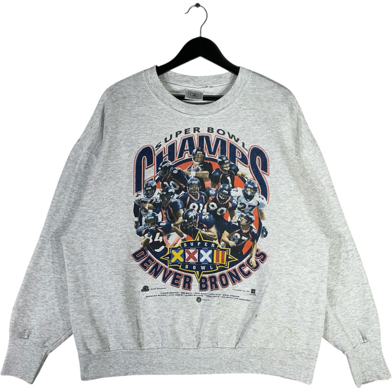 Vintage Denver Broncos Super Bowl Champions Crewneck 90s