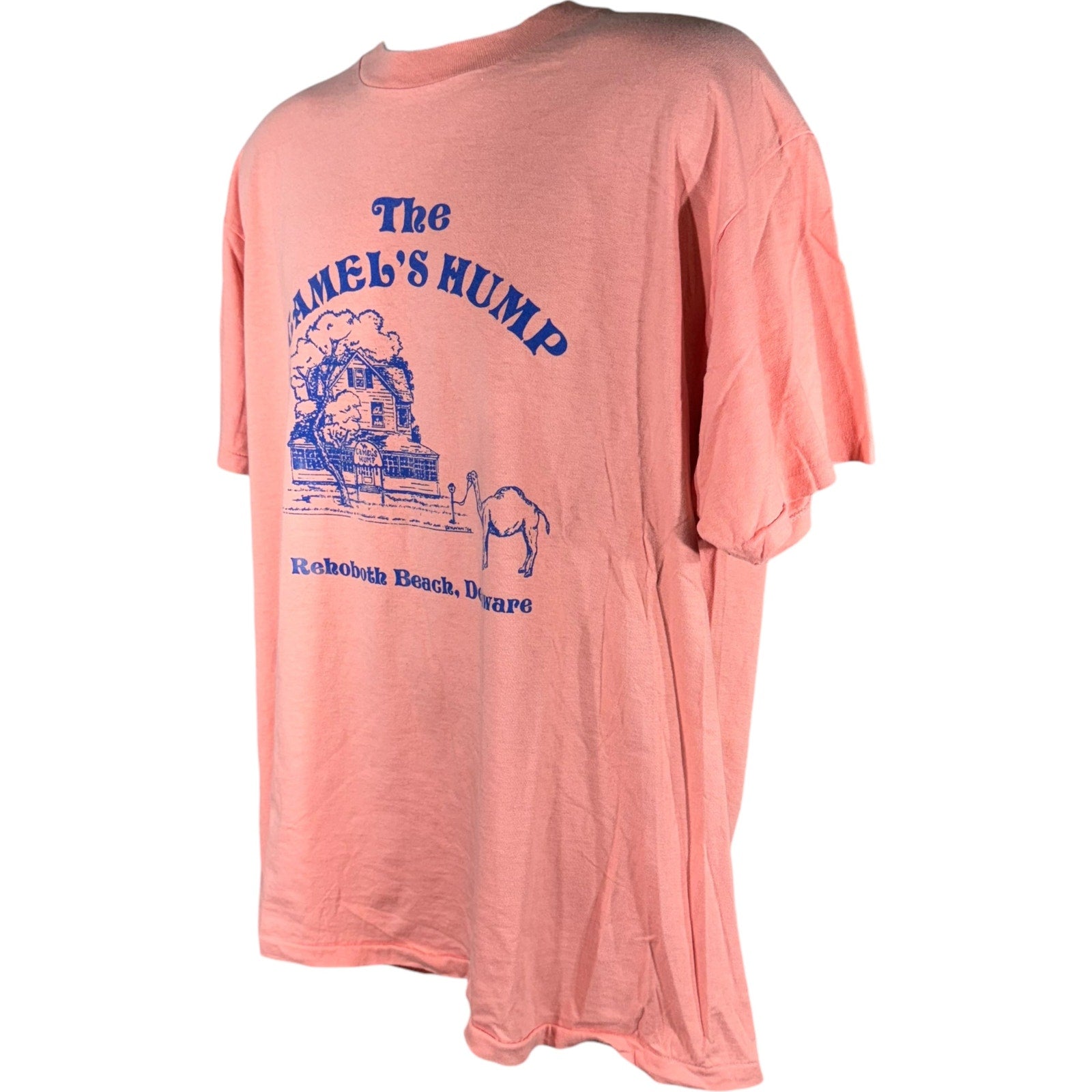 Vintage "The Camels Hump" Delaware Souvenir Tee