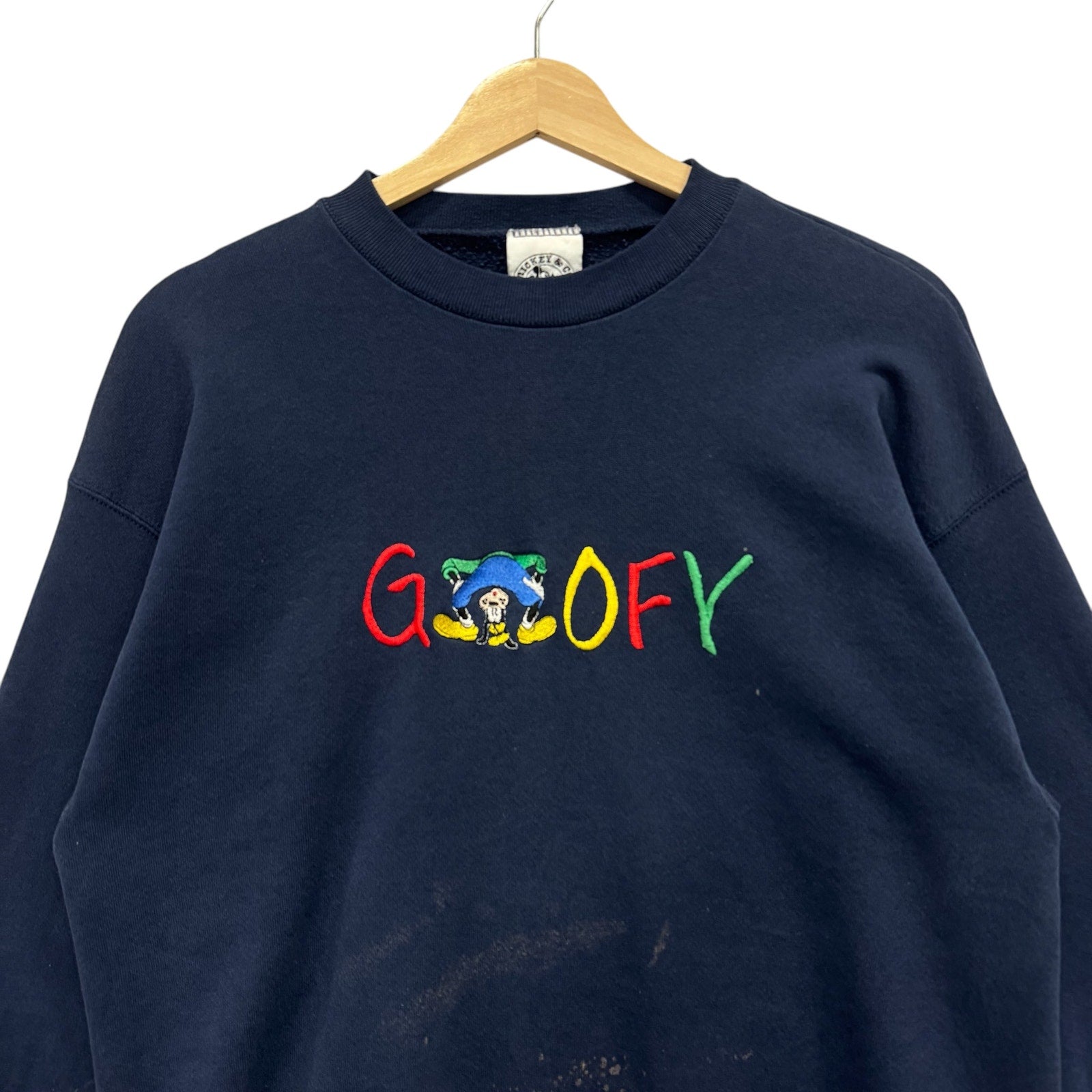 Vintage Disney Mickey & Co. Goofy Spellout Crewneck