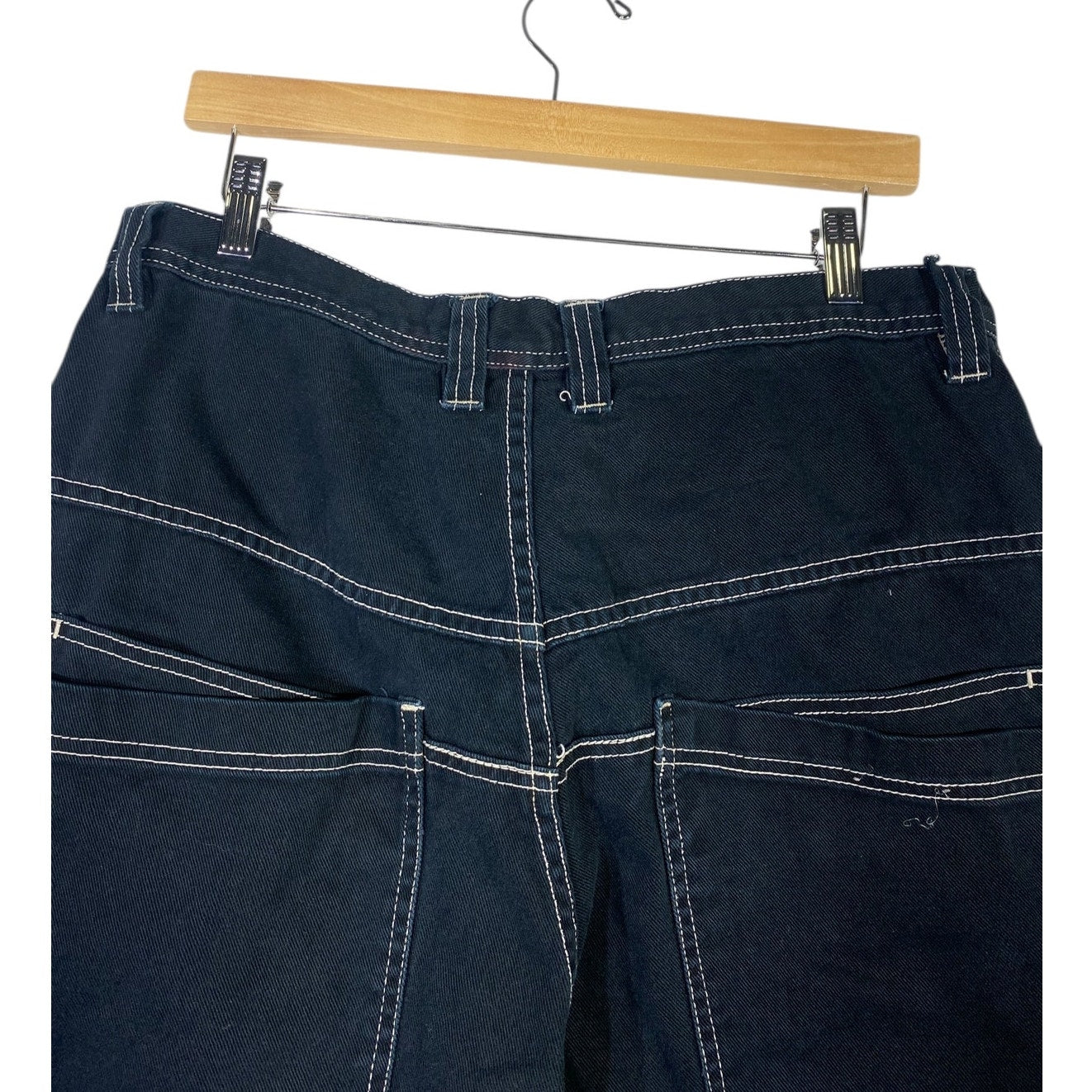 Vintage Ignition Tribal Embroidered Denim Shorts 36