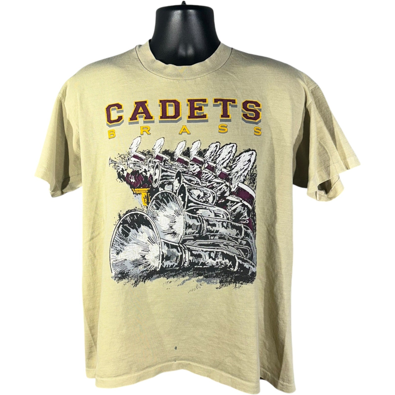 Vintage Cadets Brass Music Tee 90s