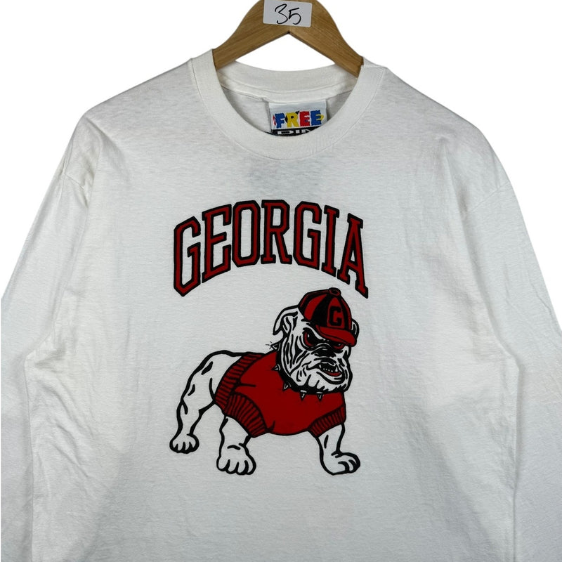 Vintage Georgia Bulldogs NCAA Long Sleeve