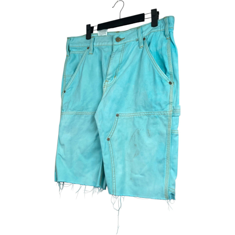 Vintage Carhartt Raw Hem Frayed Relaxed Cargo Shorts 34