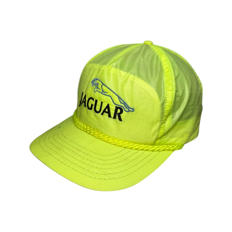 Vintage Jaguar Neon Snapback Hat OSFA