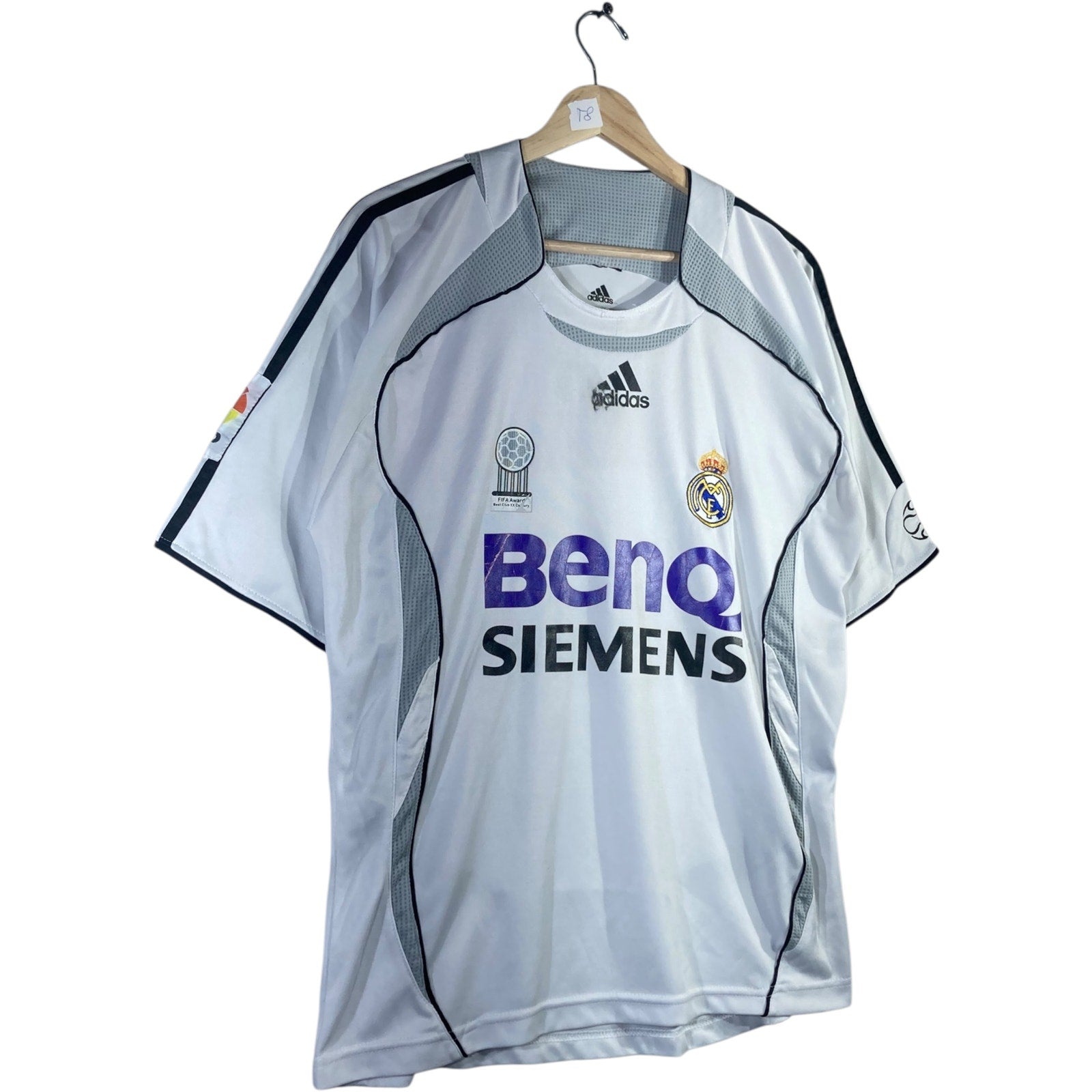 Vintage Adidas Madrid BenQ Siemens Jersey