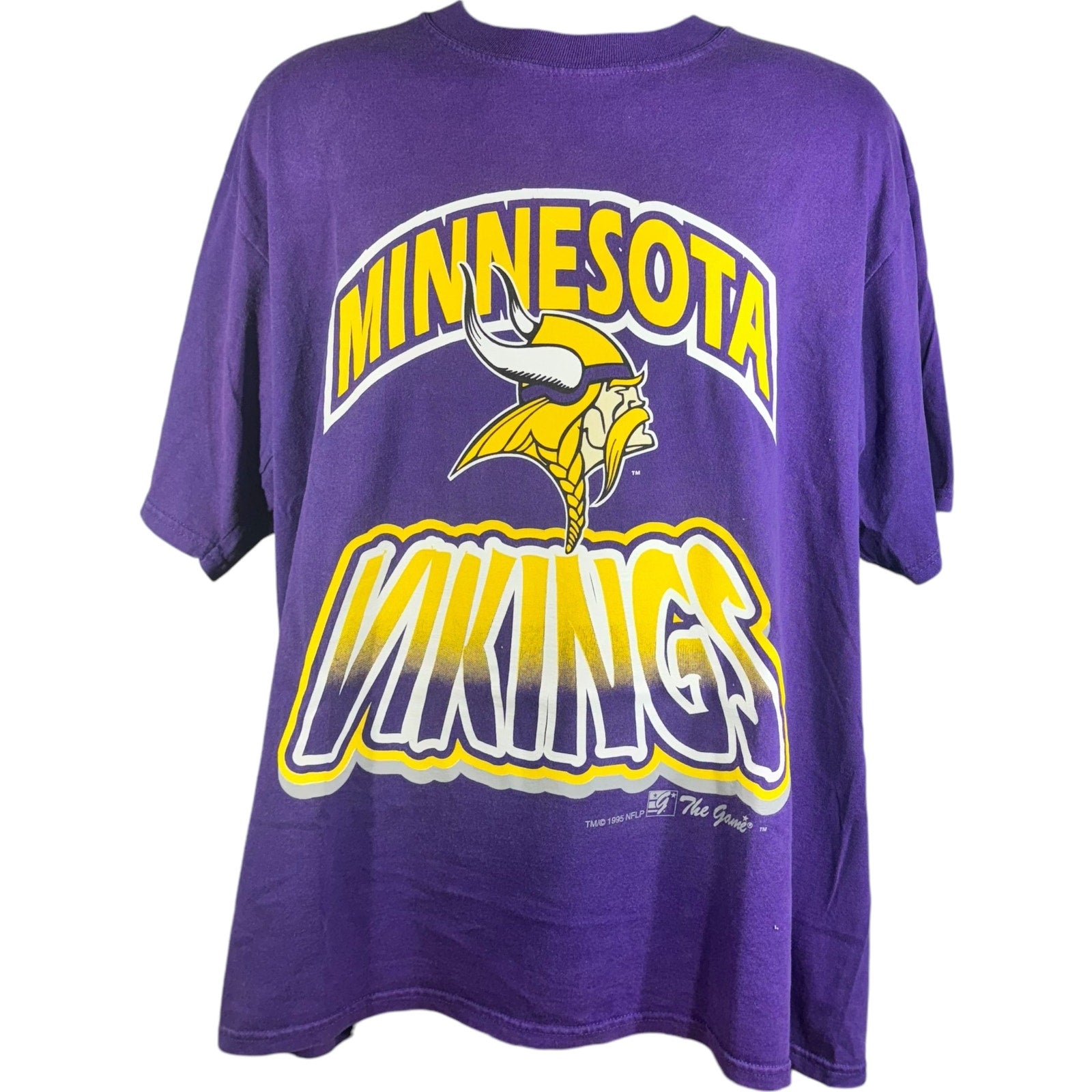 Vintage Minnesota Vikings Big Logo Tee