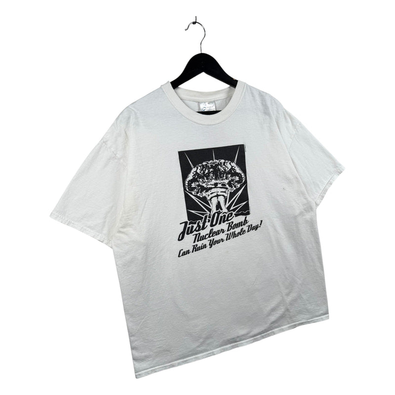 Vintage Nuclear Bomb Graphic T-Shirt