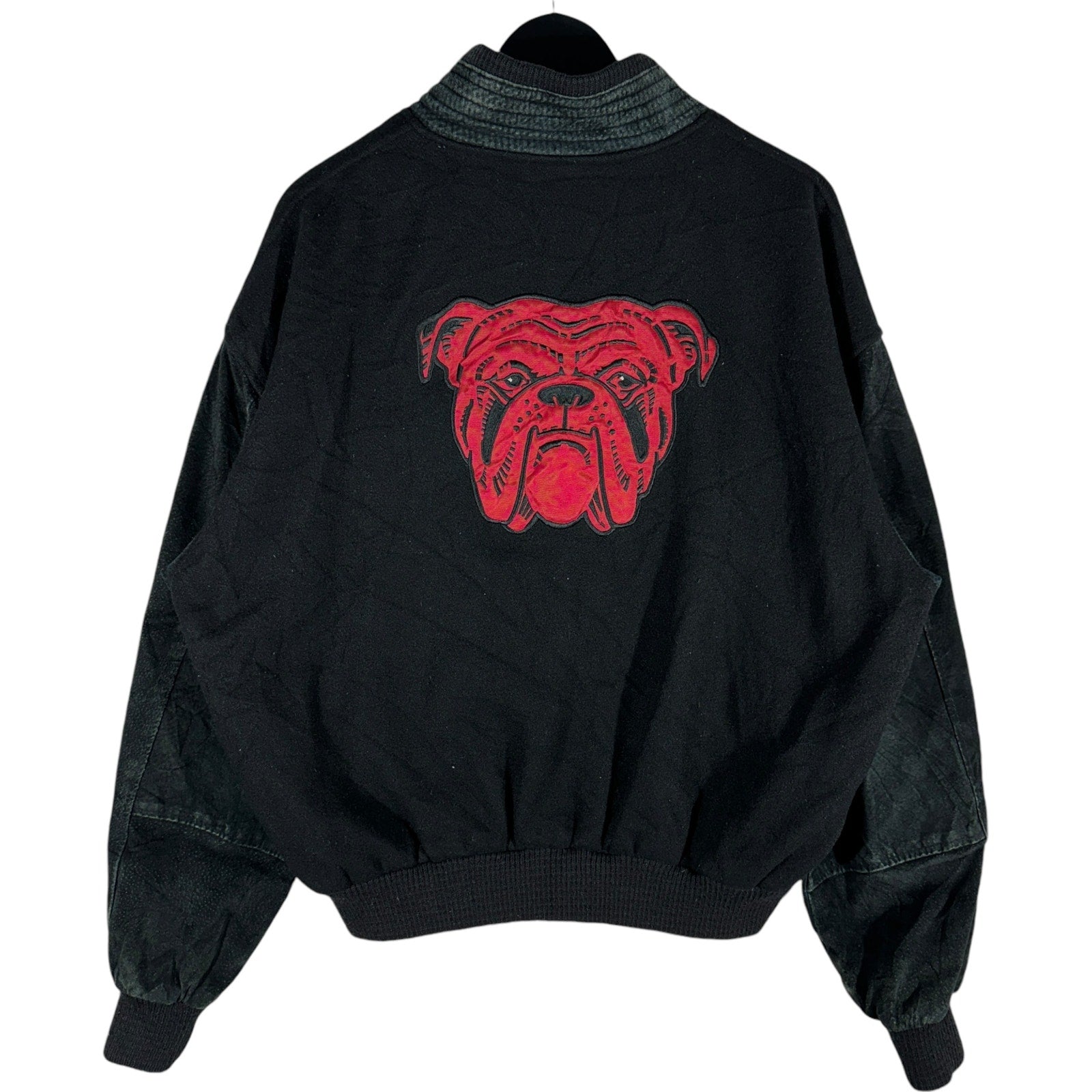 Vintage Red Dog Beer Wool Varsity Jacket