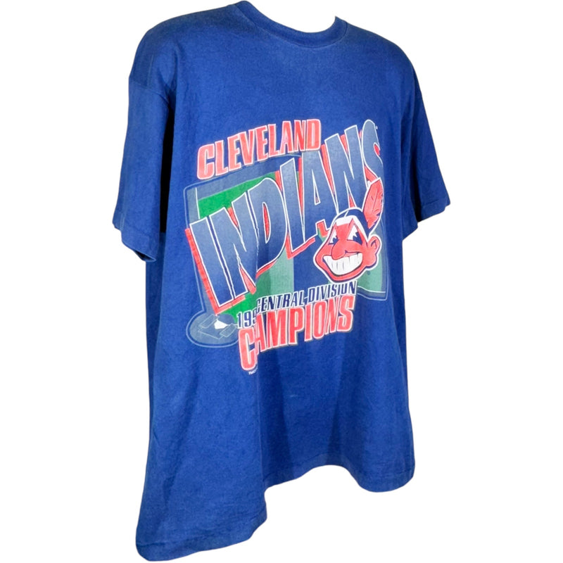 Vintage Cleveland Indians Central Division Champs Tee 1995