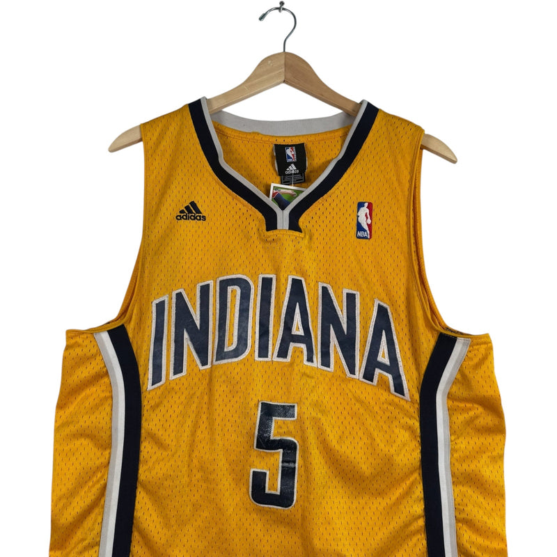 Vintage Adidas Indiana Pacers TJ Ford #5 NBA Jersey