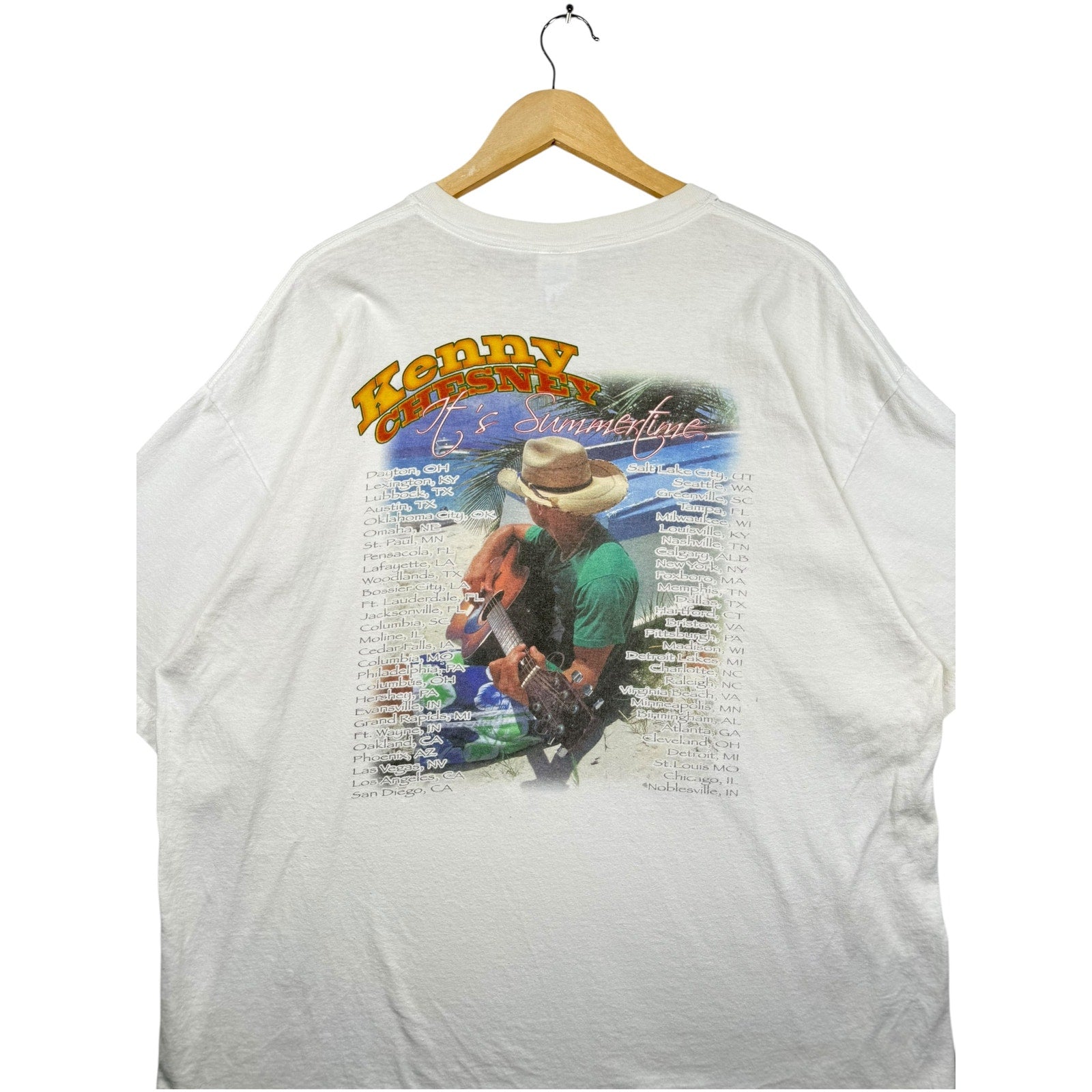 Vintage Kenny Chesney "The Road & The Radio" Tour T-Shirt